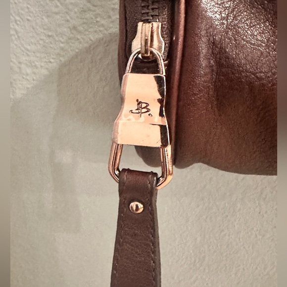 b. makowsky leather studded cylinder crossbody bag. - Picture 6 of 8